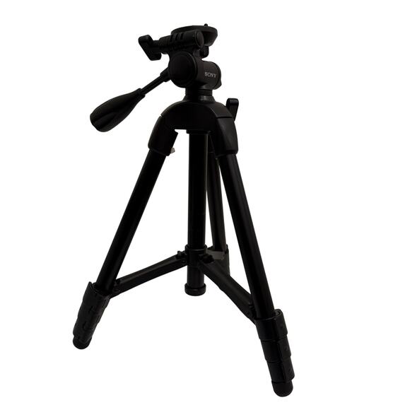 Sony Other - Sony VCT-R100 Lightweight Travel Tripod – 3-Way Pan Tilt Head – EUC